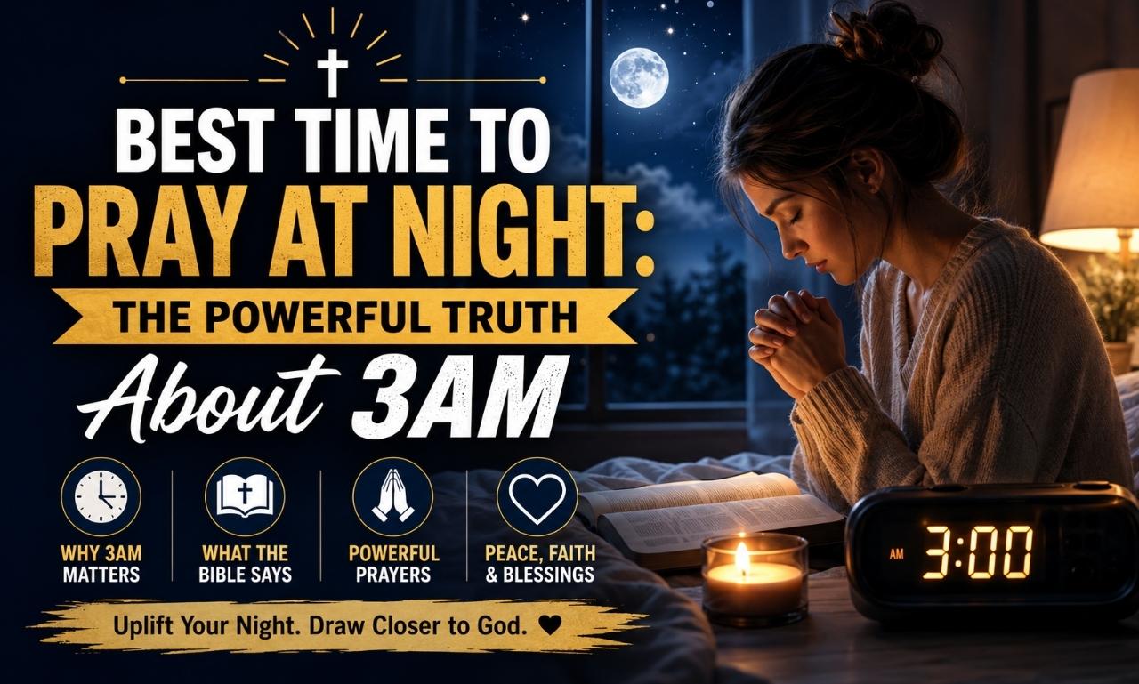 Best Time to Pray at Night