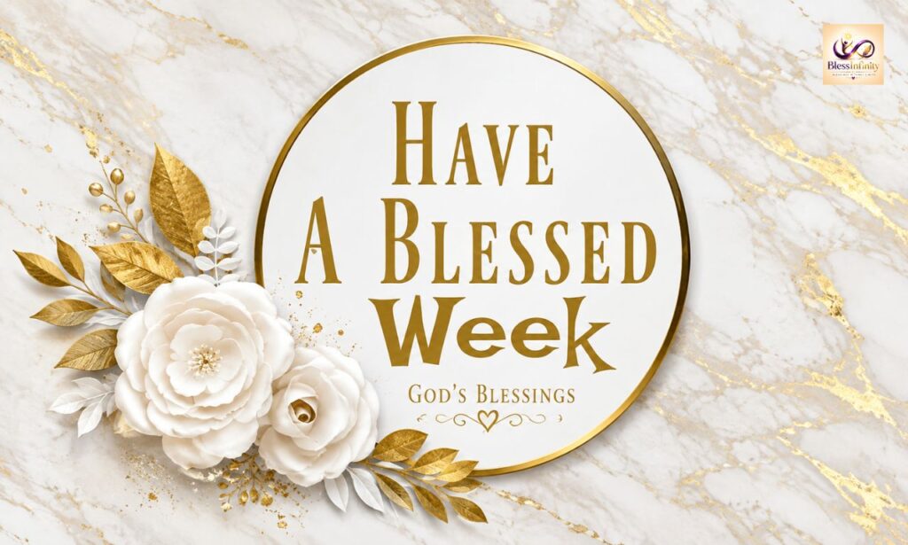 Blessings for a New Week