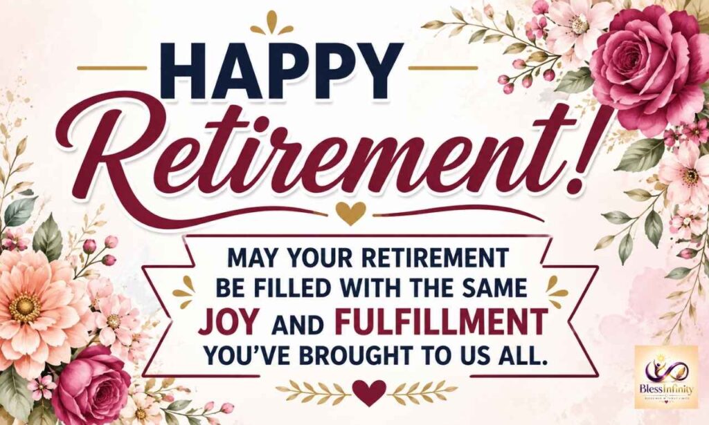Retirement Blessings