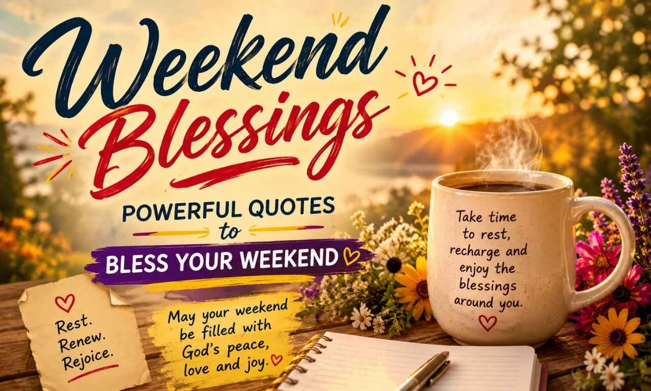 Weekend Blessings: Powerful Quotes to Bless Your Weekend Meta Title