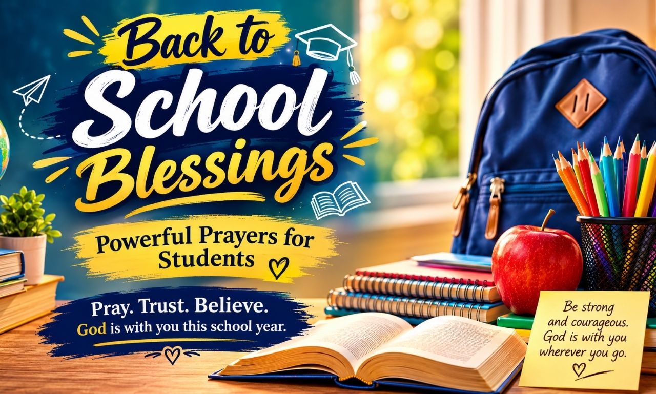 Back to School Blessings: Powerful Prayers for Students
